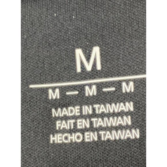 VGK Antigua Full-Zip Golf Jacket Mens M Black Scuba Fleece Lined NHL 7645 - Picture 5 of 14